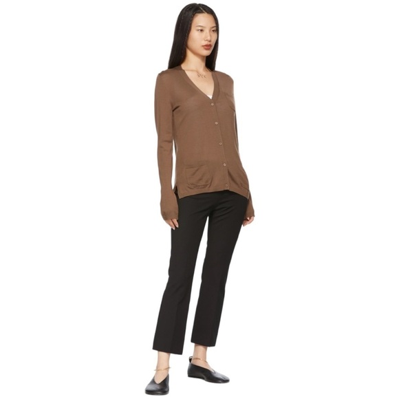S Max Mara Straight Leg Black Viscose Ankle Trousers 4 - Picture 1 of 6